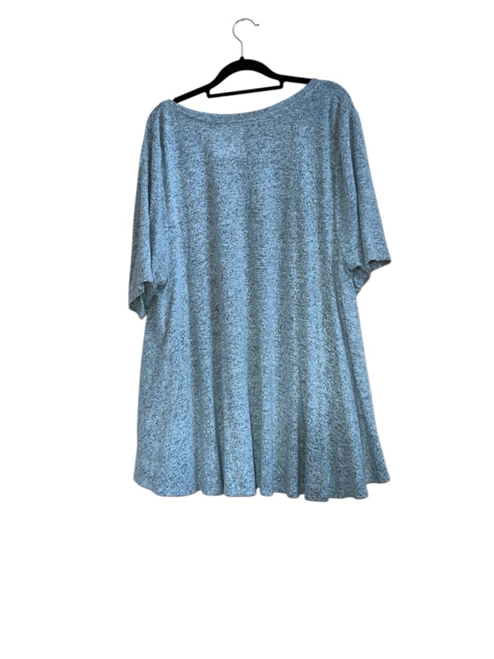 𝐋𝐀𝐍𝐄 𝐁𝐑𝐘𝐀𝐍𝐓 | GRAY HEATHERED FLOWY TOP - Picture 4 of 6